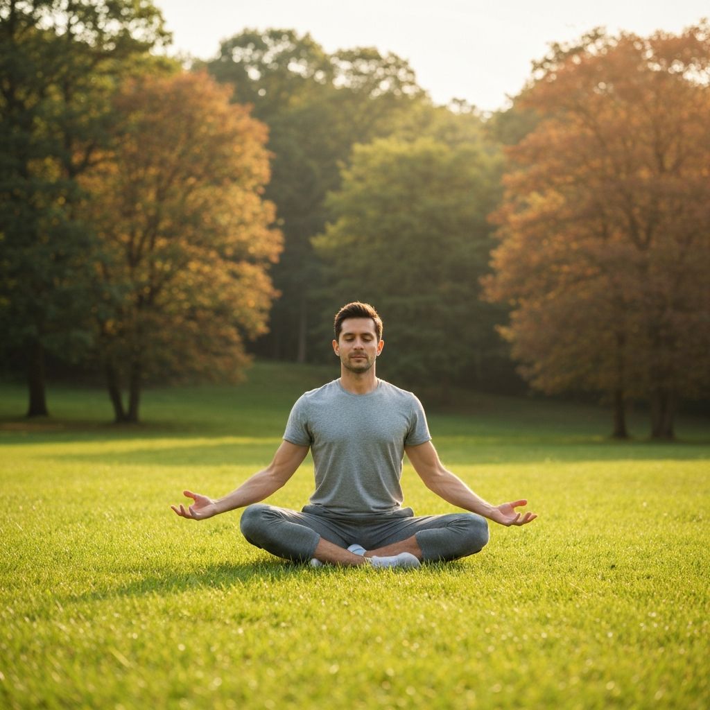 Male wellness and outdoor activity